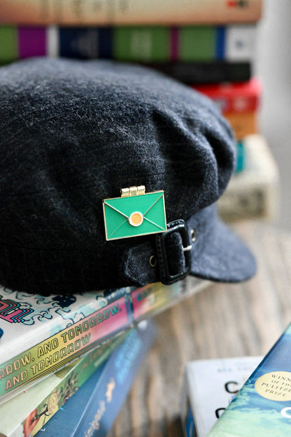 Keep Going Envelope Pin