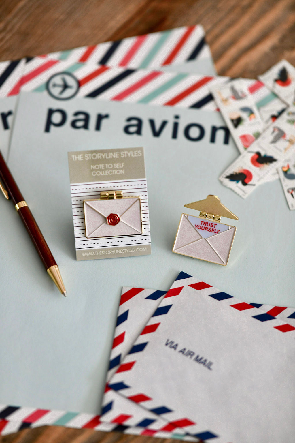 Trust Yourself Envelope Pin