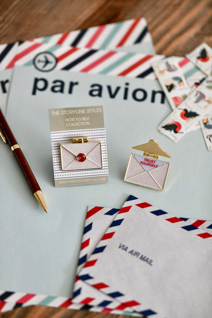 Trust Yourself Envelope Pin