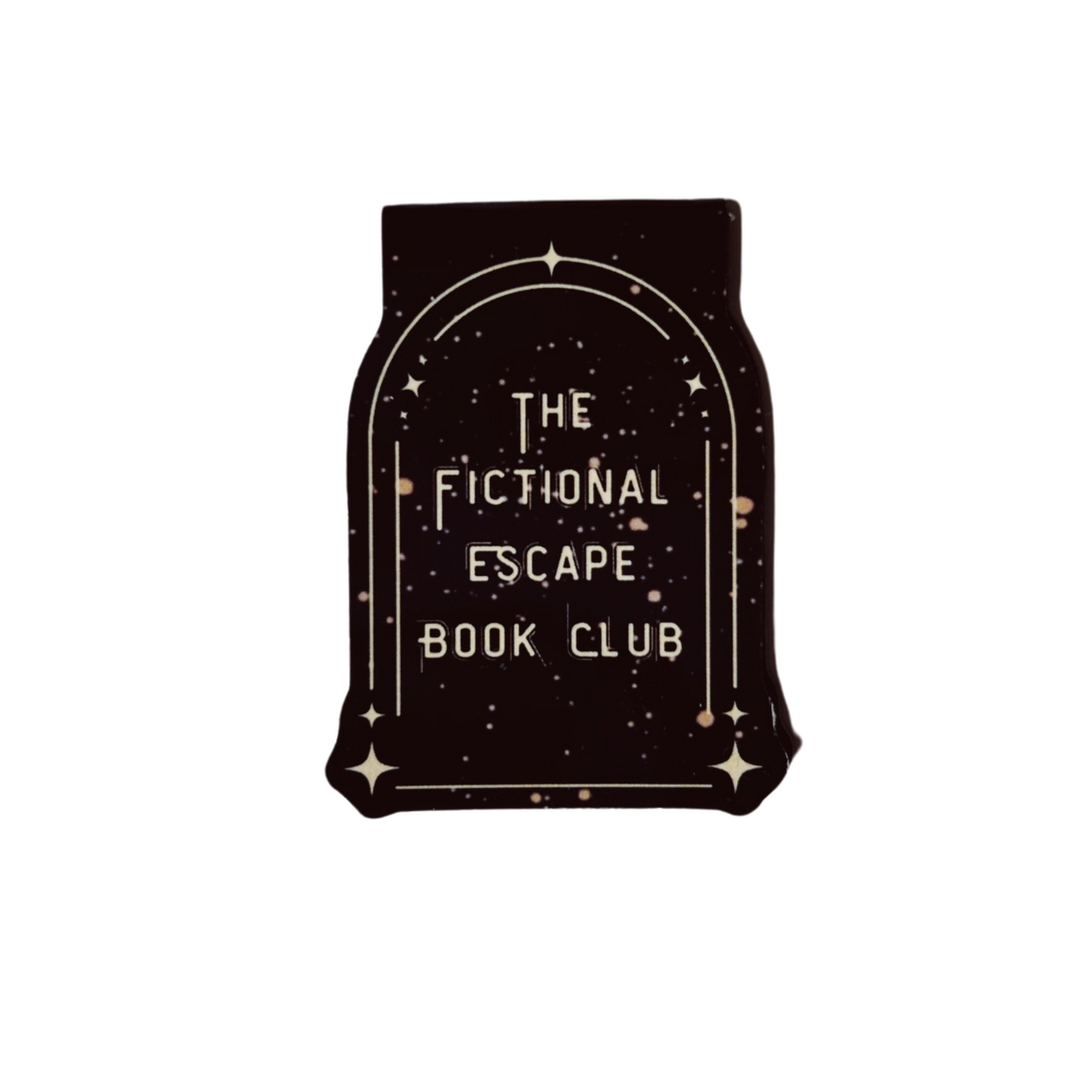 Magnetic Bookmark for Fiction Readers: The Fictional Escape Book Club