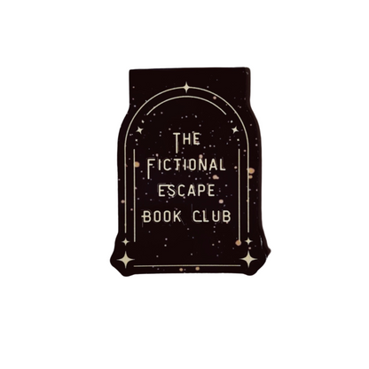 Magnetic Bookmark for Fiction Readers: The Fictional Escape Book Club