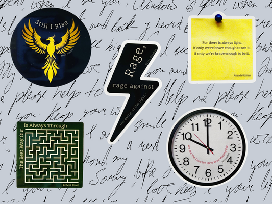 Resist & Rise Sticker Pack (5 stickers included)